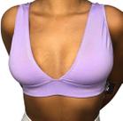 Top Cropped Feminino Alça Grossa Decote V Estiloso Suplex Duda
