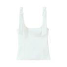 Top Cropped Feminino Amarelo E Branco Com Laço, Sem Costas, Sem Mangas, Camisola De Verão, Bustier, Top Cropped Feminino Amarelo E Branco Com Laço, Sem Costas, Sem Mangas, Camisola De Verão, Bustier,