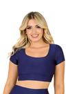 Top Cropped Fitness Feminino Academia Treino Corrida Musculação Ginástica Caminhada The Start