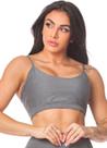 Top Cropped Fitness Feminino: Alças Finas e Design Costas Nadador para Treino