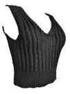 Top Cropped Katlen Tricot Canetran