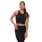 Top Cropped Regata Canelado Mulher Lisa Blusa Blusinha Básica Treino Academia
