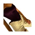 Top Cropped Sem Mangas Sexy Para Mulheres, Corset Slim, Casual E Elegante Para O Verão