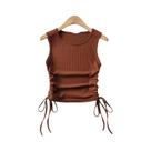 Top Cropped Sexy De Cor Sólida Para Mulheres, Casual De Verão, Moda Feminina