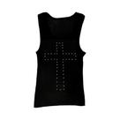 Top Cropped Vintage Y2K Com Strass Para Mulheres, Estilo Harajuku Emo, Blusa Estética De Verão.