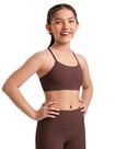 Top CRZ YOGA Butterluxe com Alças Finas e Decote Redondo Taupe P