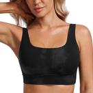 Top CRZ YOGA Butterluxe com Decote U nas Costas Preto G