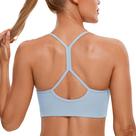 Top CRZ YOGA Butterluxe Gola Alta com Costas em Y Azul P Top CRZ YOGA Butterluxe Gola Alta com Costas em Y Azul P