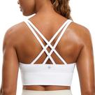 Top CRZ YOGA Naked Feeling com Tiras Longline Branco XL