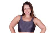 Top de Academia Grande Plus Size Fitness 46 48 50 52 54 - c7 NICOLE Top de Academia Grande Plus Size Fitness 46 48 50 52 54 - c7 NICOLE