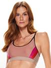 Top de alça reta liso 360 bloom body for sure