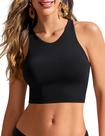 Top de Biquíni CRZ YOGA Racerback Secagem Rápida com Bojo Preto P Top de Biquíni CRZ YOGA Racerback Secagem Rápida com Bojo Preto P