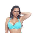 Top de biquíni meia taça plus size tamanhos grandes com bojo e aro Top de biquíni meia taça plus size tamanhos grandes com bojo e aro
