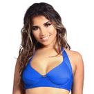 Top de Biquíni Plus Size sem Bojo Meia Taça