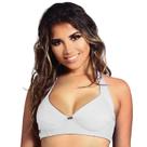 Top de Biquíni Plus Size sem Bojo Meia Taça