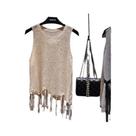 Top De Lantejoulas Douradas E Prateadas Para Mulheres, Blusa Brilhante E Elegante, Estilo Coreano Top De Lantejoulas Douradas E Prateadas Para Mulheres, Blusa Brilhante E Elegante, Estilo Coreano