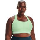 Top de Treino Plus Size Feminino Under Armour Crossback Mid Top de Treino Plus Size Feminino Under Armour Crossback Mid