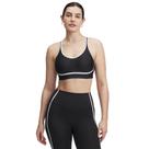 Top de Treino Under Armour Infinity Mid Piped Feminino Top de Treino Under Armour Infinity Mid Piped Feminino