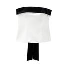 Top De Veludo Com Patchwork Para Mulheres, Sem Alças, Decote Reto, Zíper Lateral, Moda Sexy Top De Veludo Com Patchwork Para Mulheres, Sem Alças, Decote Reto, Zíper Lateral, Moda Sexy