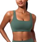 Top de Yoga Sem Costura CRZ YOGA Butterlift com Decote Quadrado e Costas em V L