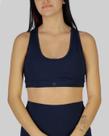 Top DR7 Street Feminino Mini Logo Crown - Azul Marinho
