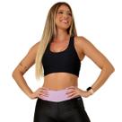 Top Esportivo 3 Em 1 Poliamida Texturizado Toque Frio Seca Rápido Alta Compressão Modelador UV50+