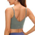 Top Esportivo CRZ YOGA Ajustável com Costas em V Sem Arco Cinza P