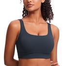 Top Esportivo CRZ YOGA Butterluxe Decote Redondo Costas em U Marinho XL