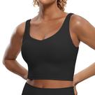 Top Esportivo CRZ YOGA Butterluxe Decote V Costas U Preto M
