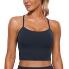 Top Esportivo CRZ YOGA Butterluxe Longline com Bojo Removível Azul Marinho XL Top Esportivo CRZ YOGA Butterluxe Longline com Bojo Removível Azul Marinho XL