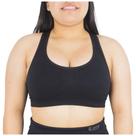 Top Esportivo Feminino Preto Com Sustentação Challenge Para Treino Top Esportivo Feminino Preto Com Sustentação Challenge Para Treino
