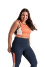 Top Esportivo Graphene Laranja Salmão