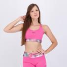 Top Everlast Ever Cross Feminino Rosa e Preto Top Everlast Ever Cross Feminino Rosa e Preto