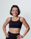 Top Extreme Performance Feminino Corrida Pesada C/Bojo UV50+ Tamanho:MCor:Black Purple