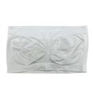 Top Faixa Sem Alças Branco Basic+ Sustentação