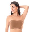 Top Faixa sem Costura Amêndoa Top Faixa sem Costura Amêndoa