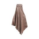 Top Feminino Com Decote Halter E Amarração Nas Costas Em Tecido Com Toque De Cetim, Cor Sólida, Moda