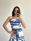 Top Feminino de Viscose com Bojo e Alça Fina Mirian