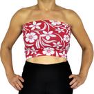 Top Feminino Faixa sem alça Elástico Barra Estampas Sortidas Viscolycra Pp ao Plus Size