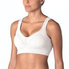 Top Feminino Lupo Basic Sem Costura com Bojo Branco - 71843 Top Feminino Lupo Basic Sem Costura com Bojo Branco - 71843