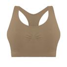 Top Feminino Nadador Sem Costura Chocolate