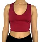 Top Feminino Regata Justo Liso Suplex Pp ao Plus Size Top Feminino Regata Justo Liso Suplex Pp ao Plus Size