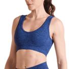 Top Feminino Sem Costura LSport Mixed Gray da Lupo .