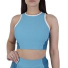 Top Feminino Vivame Atlantic High Azul Médio - 3000E