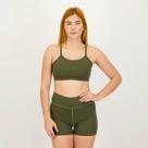 Top Fila Life II Feminino Verde Oliva
