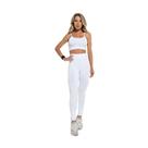 Top Fit Feminino Eclipse Branco Amplifit