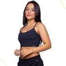 Top Fitness Academia Feminino Alcinha Liso c/ Bojo Removível Top Fitness Academia Feminino Alcinha Liso c/ Bojo Removível