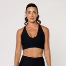 Top Fitness Academia Feminino Decote V Texturizado Top Fitness Academia Feminino Decote V Texturizado