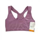 Top Fitness Basic+ Lilás Respirável e Secagem Rápida