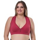 Top Fitness Básico com Tela Traseira e Costas Nadador
